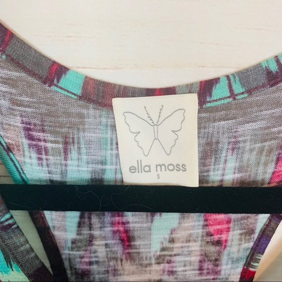 Ella moss abstract button down tank nwot - Picture 3 of 5